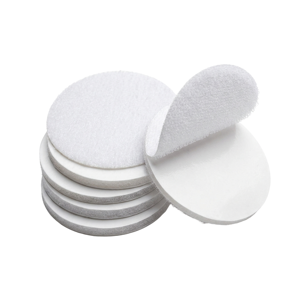 Hook-and-loop mount pads
