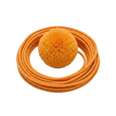 Spare string + orange plush ball